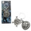 Metal Skull and Heart - Nightmare Before Christmas 2 Pcs. Keychain