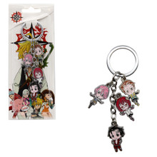 Gowther King Gilthunder Zeldris - Seven Deadly Sins 4 Pcs. Keychain