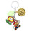Mario Fire Flower Hat Coin - Super Mario Bros 4 Pcs. Keychain