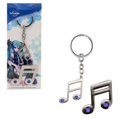 Notes - Vocaloid 2 Pcs. Keychain & Pin