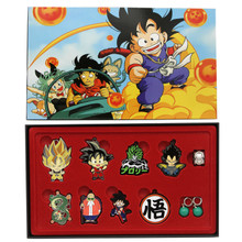 Character Collection A - DragonBall Z 10 Pcs.Necklace, Keychain & Ring Set