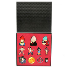 Character Collection B - DragonBall Z 10 Pcs.Necklace, Keychain & Ring Set