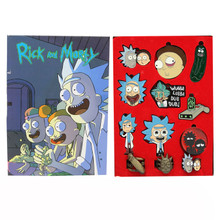 Character & Item - Rick and Morty 12 Pcs. Pendant Keychain & Ring Set