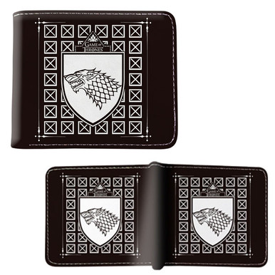 House Stark Sigil - Game of Thrones 4x5" BiFold Wallet