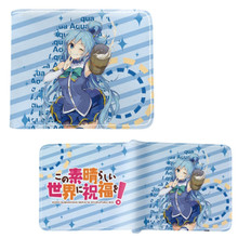 Aqua Style A - KonoSuba 4x5" BiFold Wallet