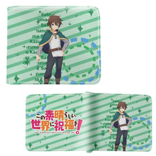 Satou Kazuma Style A - KonoSuba 4x5" BiFold Wallet
