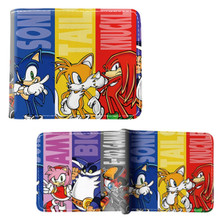 Sonic Characters Banners - Sonic 4x5" BiFold Wallet