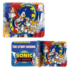 Sonic Knuckles Tails Trio - Sonic 4x5" BiFold Wallet
