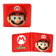 Red Mario World - Super Mario Bros 4x5" BiFold Wallet