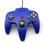 Nintendo 64 Analog Controller Pad OG - Solid Blue (Hexir)