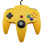 Nintendo 64 Analog Controller Pad OG - Solid Yellow (Hexir)