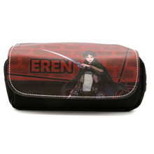 Eren Yeager Style A - Attack on Titan Clutch Pencil Bag