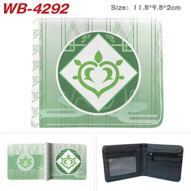Dendro Vision - Genshin Impact 4x5" BiFold Wallet