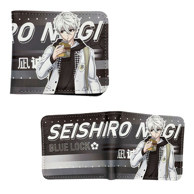 Seishiro Nagi Style A - Blue Lock 4x5" BiFold Wallet