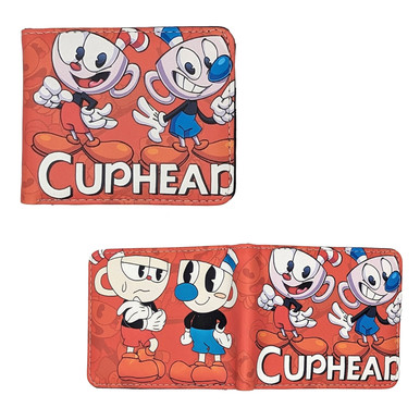 Cuphead and Mugman - Cuphead 4x5" BiFold Wallet