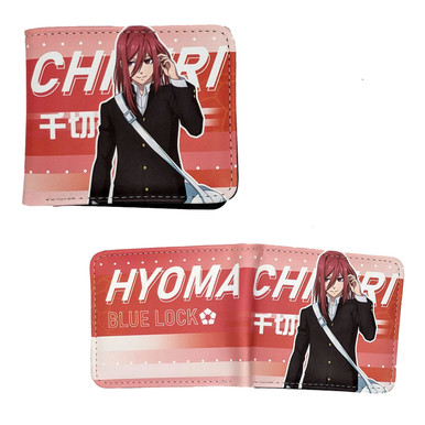 Hyoma Chigiri Style A - Blue Lock 4x5" BiFold Wallet