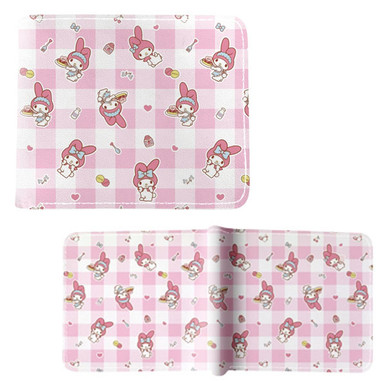 My Melody Pattern - Hello Kitty 4x5" BiFold Wallet