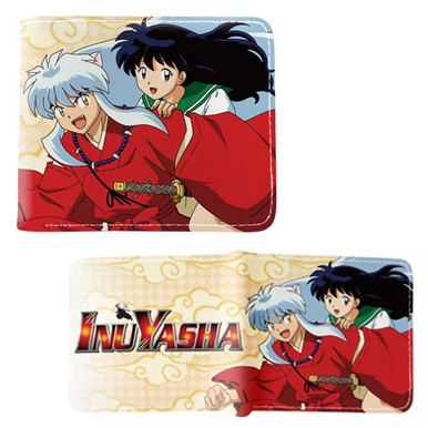 Flying Inuyasha & Kagome - Inuyasha 4x5" BiFold Wallet