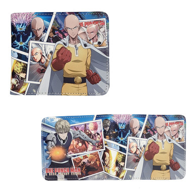 Color Comic Print - One Punch Man 4x5" BiFold Wallet