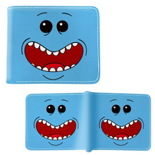 Mr. Meeseeks Face - Rick and Morty 4x5" BiFold Wallet