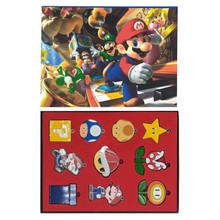 Characters A - Super Mario Bros. 10 Pcs. Necklace Pendant Set