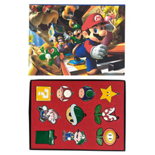 Characters B - Super Mario Bros. 10 Pcs. Necklace Pendant Set