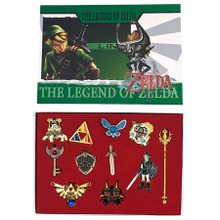 Items & Emblems - Legend of Zelda 11 Pcs. Necklace Pendant Set