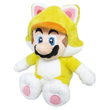 Cat Mario - Super Mario Bros 10" Plush (San-Ei) 1371