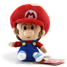 Baby Mario - Super Mario Bros 5" Plush (San-Ei) 1247