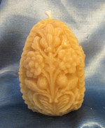 Carved Egg Candle (Individual)