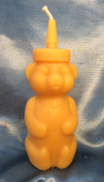 Honey Bear Bottle Candle (Individual)