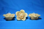 Rose Candles (Pack of 3)
