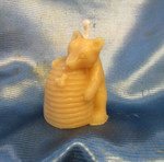 Bear and Beehive candle
