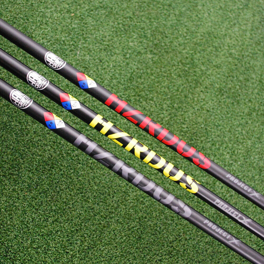 Project X HZRDUS HAND CRAFTED Red Yellow Black Driver Shaft Uncut or  Tip&Grip - Sweet Shot Golf