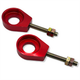 Red 15mm Eyelet Pit Bike Chain Tensioners
