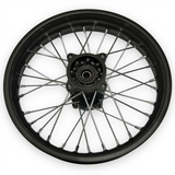 Black 14" SDG Pit Bike Rear Wheel