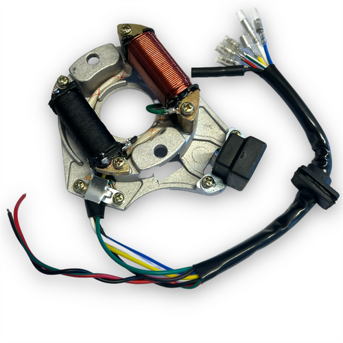 Electric Start Pit Bike Stator / Ignition Red Circles Motorcycles Limited