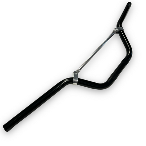 Black 22mm Pit Bike Handlebars Red Circles Motorcycles Limited