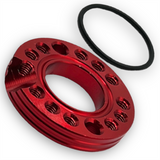 Red CNC Pit Bike Carburettor Spinner Plate