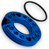 Blue CNC Pit Bike Carburettor Spinner Plate