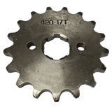17 Tooth 420 Pit Bike Front Sprocket (20mm)