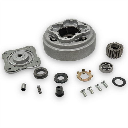 Manual Primary Pit Bike Clutch Assembly Red Circles Motorcycles Limited