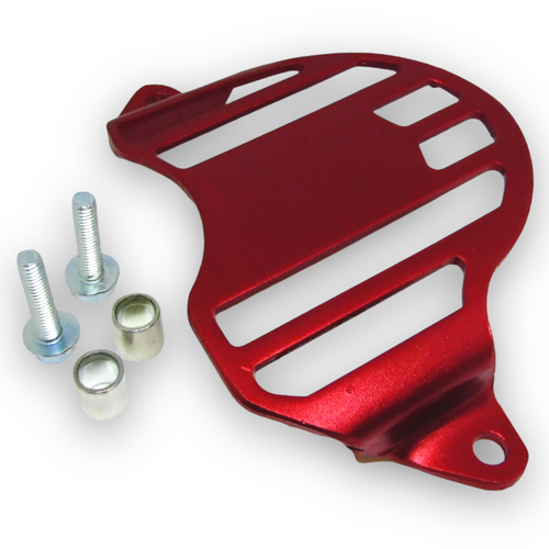 Red Pit Bike Sprocket Cover Red Circles Motorcycles Limited