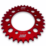 DEEP STATE 33 tooth 420 rear sprocket - Red