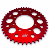 DEEP STATE 44 tooth 420 rear sprocket - Red