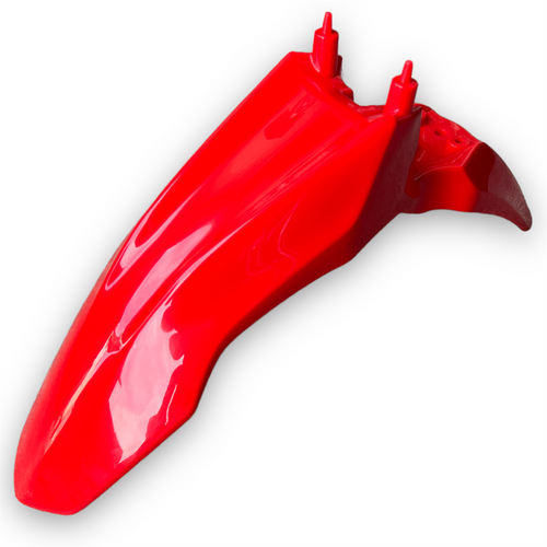 Red CRF110 Pit Bike Front Fender Red Circles Motorcycles Limited