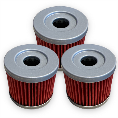 3x Zongshen z155 Pit Bike Oil Filter Red Circles Motorcycles Limited