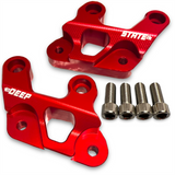 Red DEEP STATE CNC Sur-Ron Lowering Brackets
