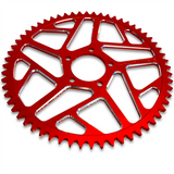 Red DEEP STATE CNC 60 Tooth Sur-Ron Rear Sprocket