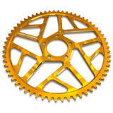 Gold DEEP STATE CNC 62 Tooth Sur-Ron Rear Sprocket